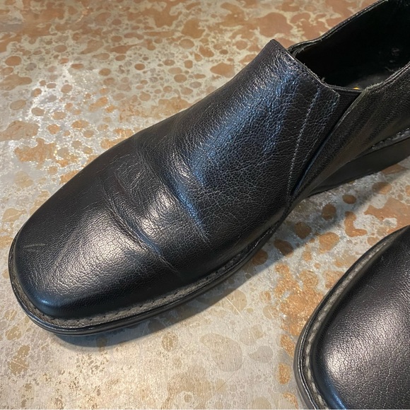 Cole Haan Studio Loafers leather Shoes Men 11 Leather Black Slip Ons - Picture 6 of 8